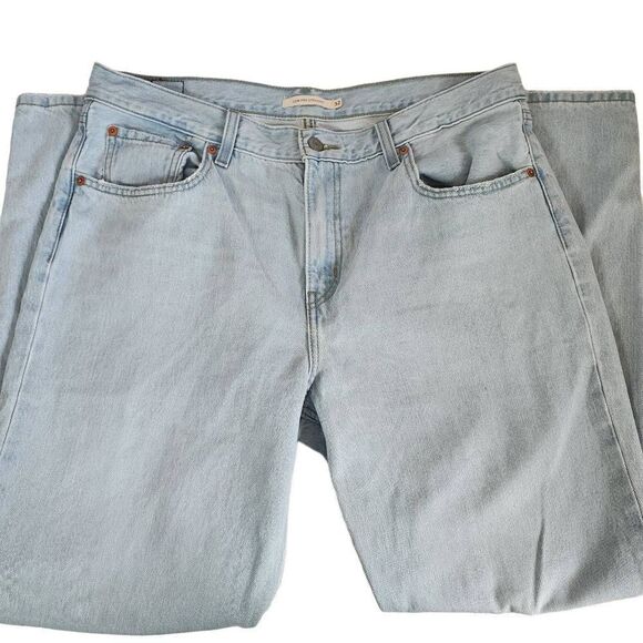 Levi's Low Pro Straight Women's Jeans Light Wash Size 32 - Picture 7 of 15